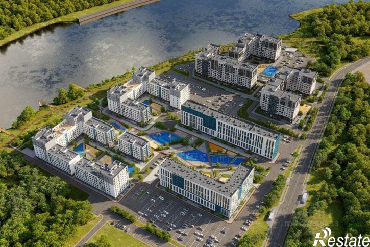 2-комн квартира в новом доме улица Павла Никольского, 14
