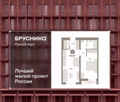 2-комн, 50 кв м, этаж 7/10 Профсоюзная улица