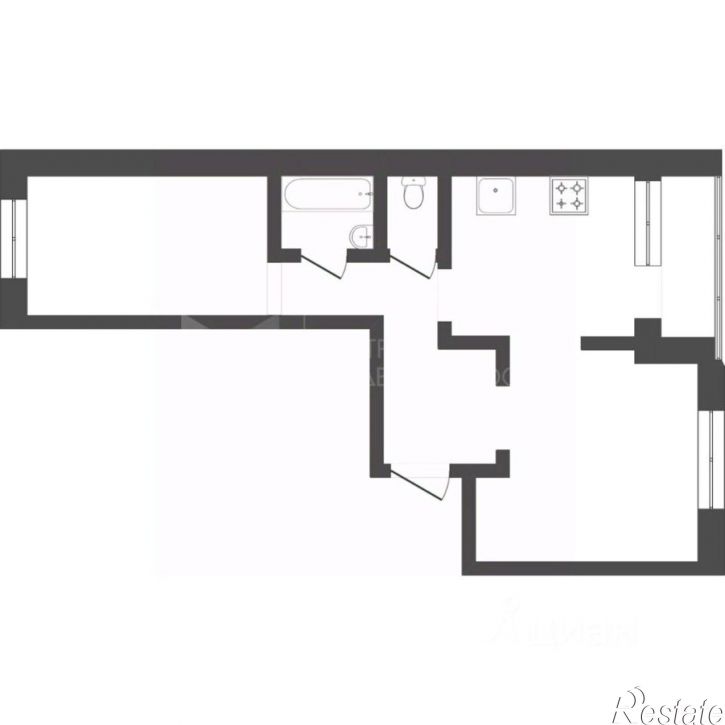 2-комн квартира ул Червишевский тракт, 45 7,  д. 45 7,  к. 7