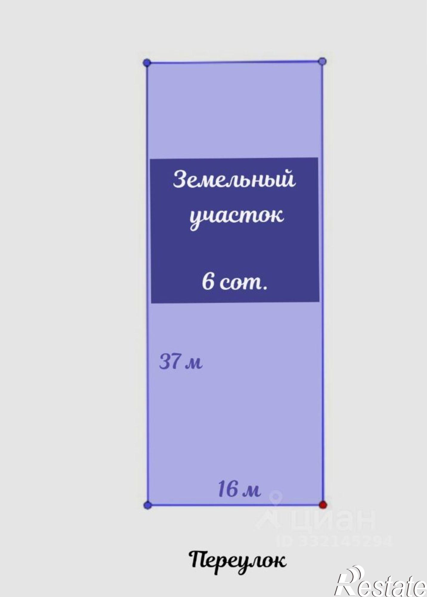 Купить землю, земельный участок за 6 000 000 рублей на ул 1-я Молодежная, 48