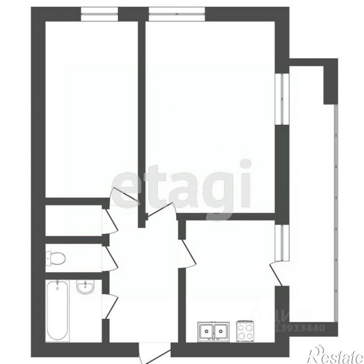 2-комн квартира ул Широтная, 123,  д. 123
