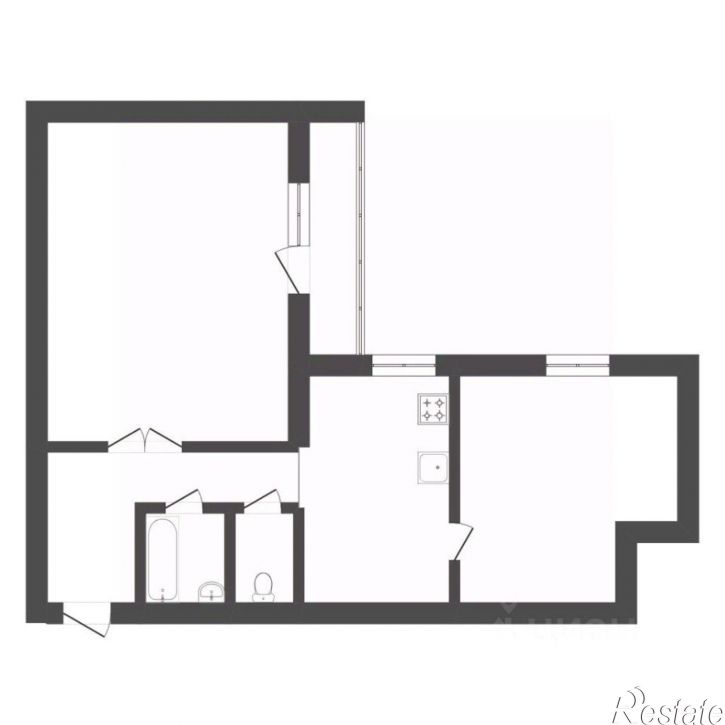 2-комн квартира ул Олимпийская, 30,  д. 30