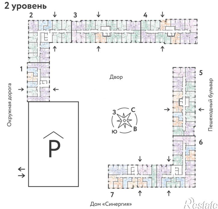 1-комн квартира в новом доме Интернациональная улица, 199к10