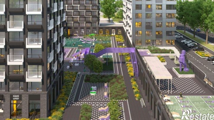 3-комн квартира в новом доме ул Полярная, 16Г,  д. 16Г