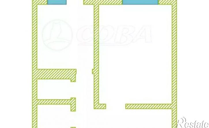 1-комн квартира ул Беловежская, 13,  д. 13