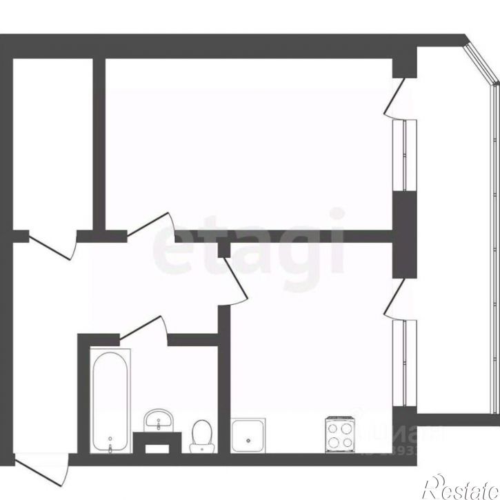 1-комн квартира Майский пр-д, 3,  д. 3