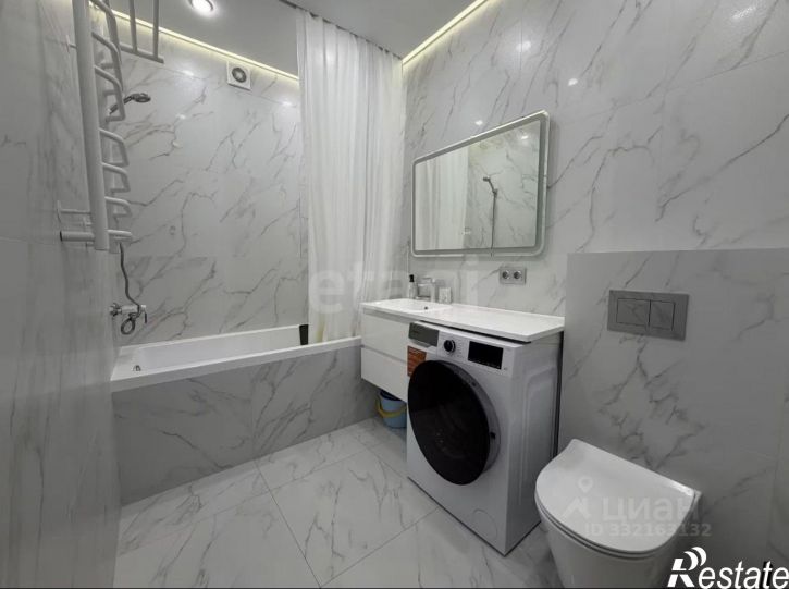1-комн квартира Тюмень, улица Пожарных и Спасателей, 14