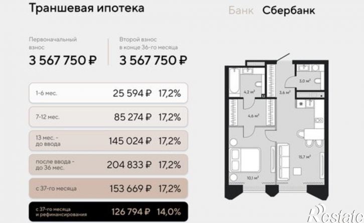 1-комн квартира в новом доме ул Челюскинцев, 9,  д. 9