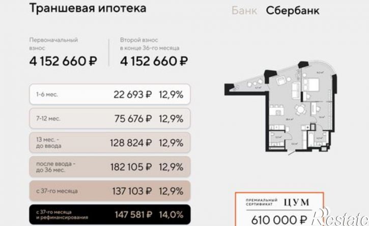 1-комн квартира в новом доме ул Дзержинского, 12,  д. 12