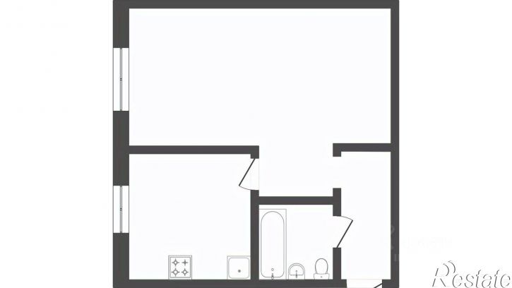1-комн квартира пр-д Геологоразведчиков, 5,  д. 5