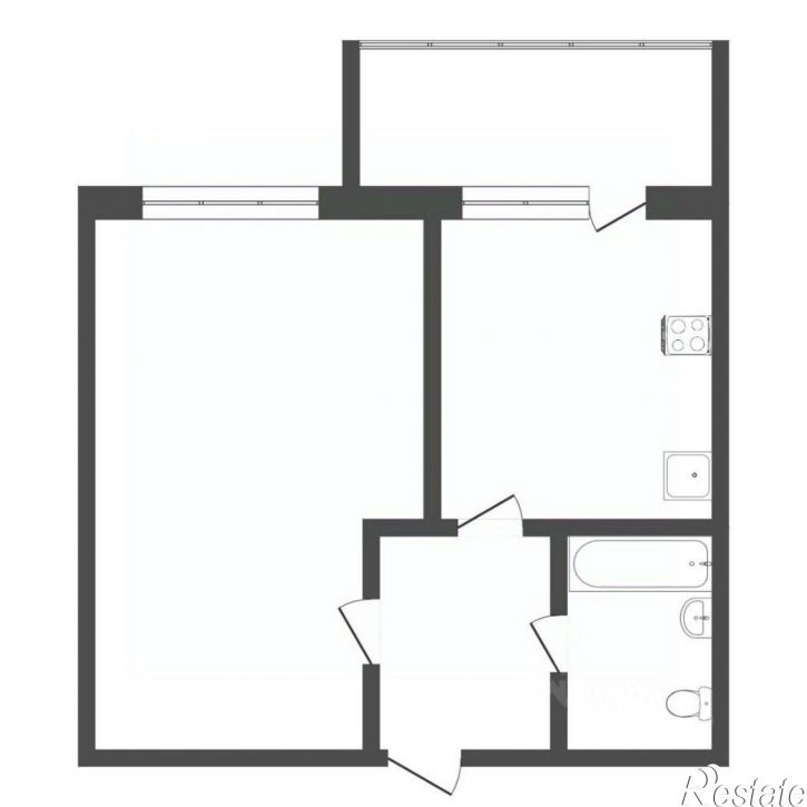 1-комн квартира ул Игримская, 35,  д. 35