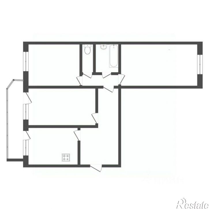 3-комн квартира ул Широтная, 126,  д. 126