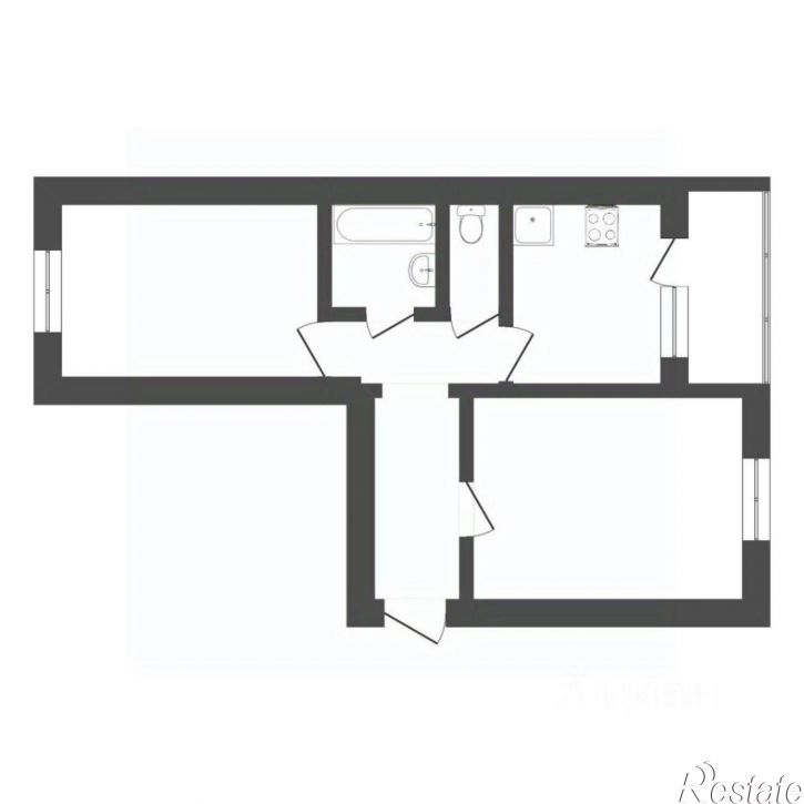 2-комн квартира ул Уральская, 10,  д. 10