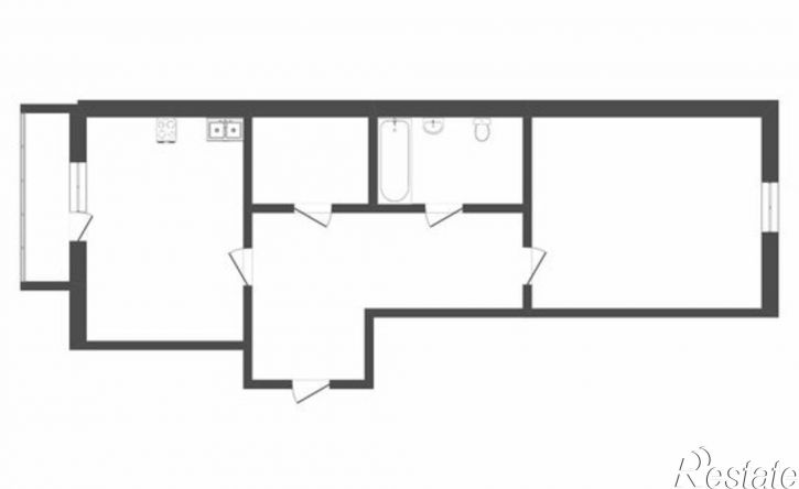 1-комн квартира ул Салтыкова-Щедрина, 58/3,  д. 58/3