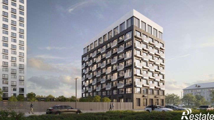 1-комн квартира в новом доме ул Полярная, 16Г,  д. 16Г
