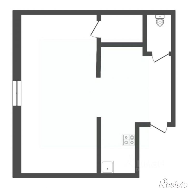 1-комн квартира ул Беляева, 23/2,  д. 23/2
