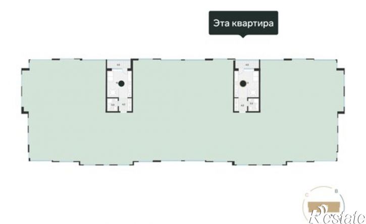 1-комн квартира ул Игоря Комиссарова, 19,  д. 19