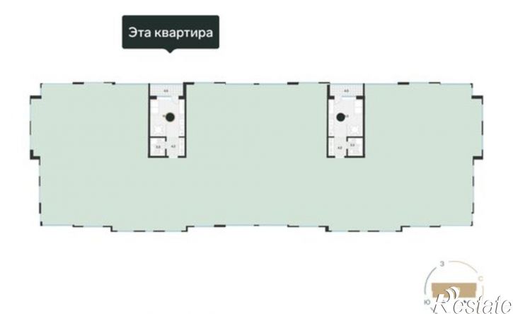1-комн квартира ул Игоря Комиссарова, 8,  д. 8