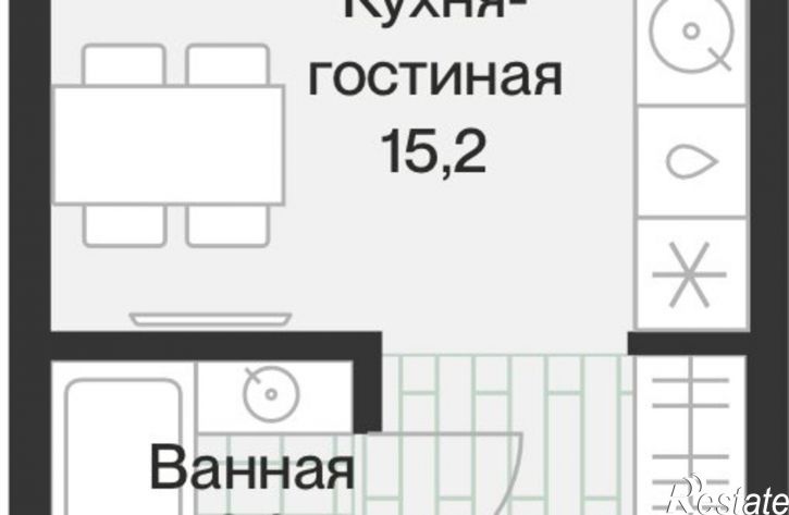 1-комн квартира ул Игоря Комиссарова, 9,  д. 9
