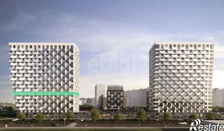 1-комн квартира в новом доме ул Комбинатская, 34,  д. 34