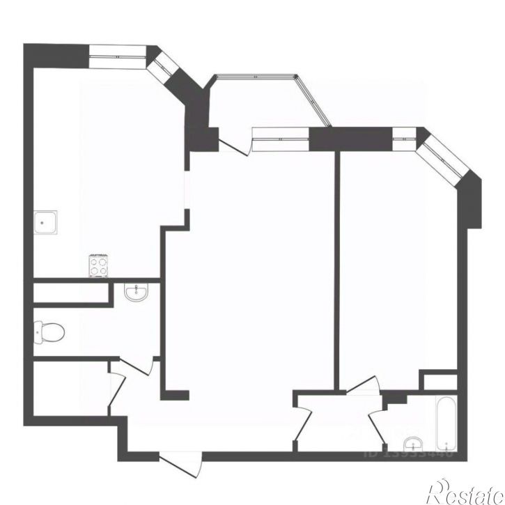 2-комн квартира Заречный пр-д, 33,  д. 33