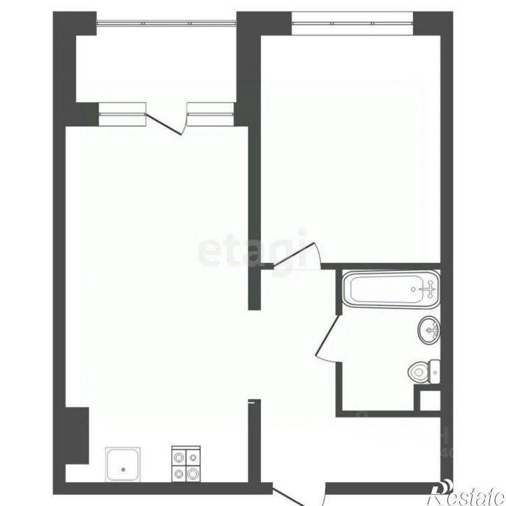 1-комн квартира ул Энергетиков, 42 5,  д. 42 5,  к. 5