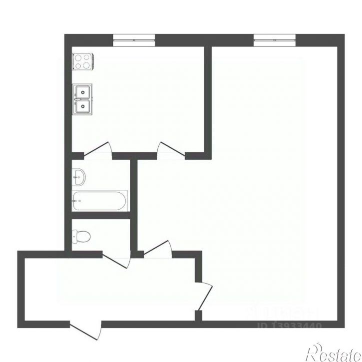 1-комн квартира ул Республики, 155,  д. 155