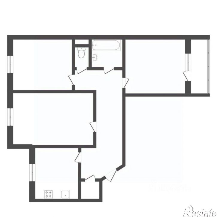 3-комн квартира ул Домостроителей, 18,  д. 18
