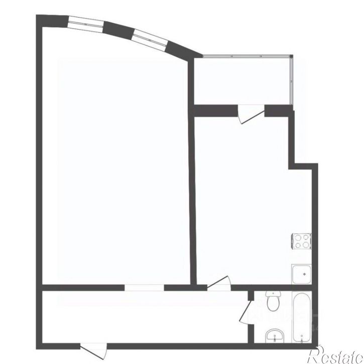 1-комн квартира ул Московский тракт, 88,  д. 88
