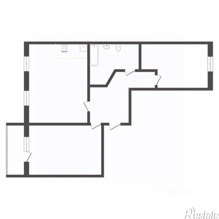 3-комн квартира ул Салтыкова-Щедрина, 58/1,  д. 58/1