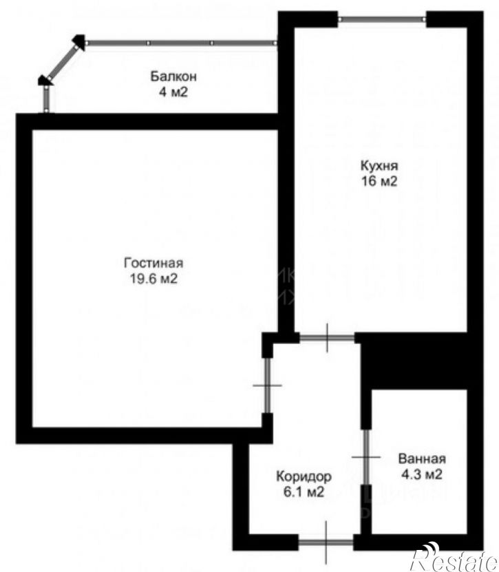 1-комн квартира ул Энергостроителей, 20 2,  д. 20 2,  к. 2