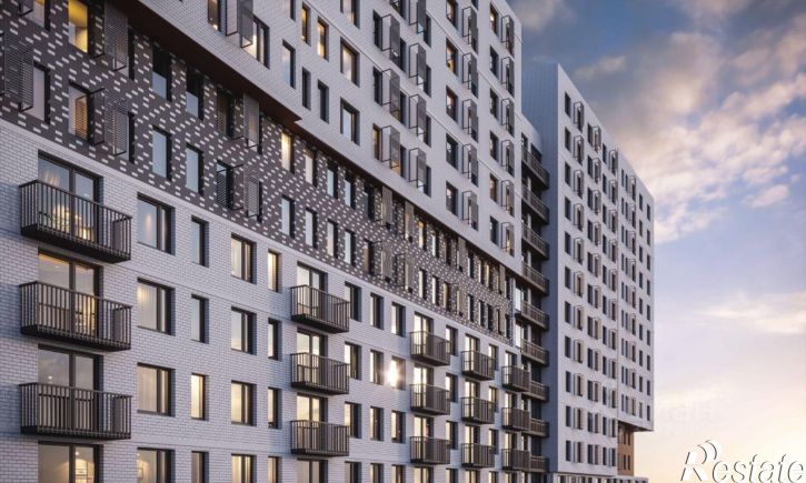 3-комн квартира в новом доме Интернациональная улица, 199к10