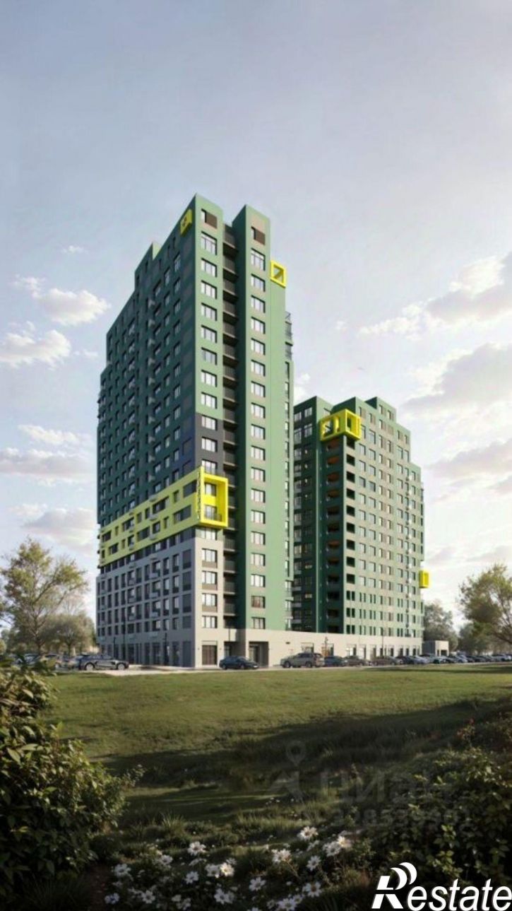 1-комн квартира в новом доме микрорайон ДОК, улица Рылеева