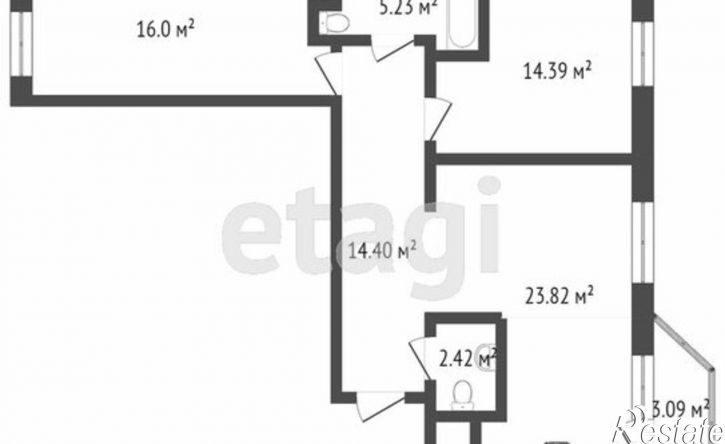 3-комн квартира ул Тимофея Чаркова, 79,  д. 79
