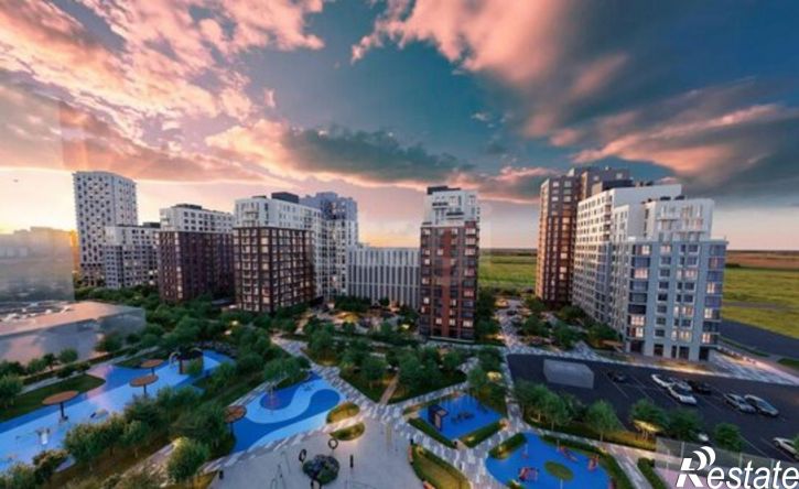 2-комн квартира в новом доме ЖК Мириады
