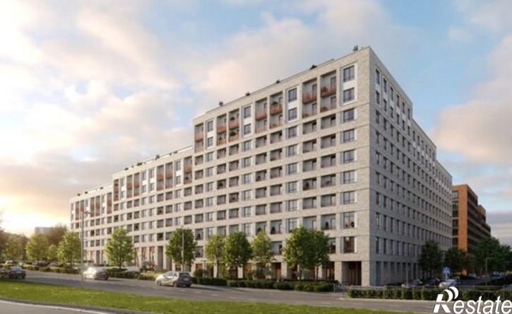 3-комн квартира в новом доме ЖК Речной Порт