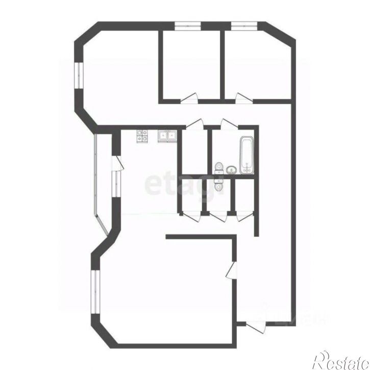 4-комн квартира ул Дзержинского, 69,  д. 69