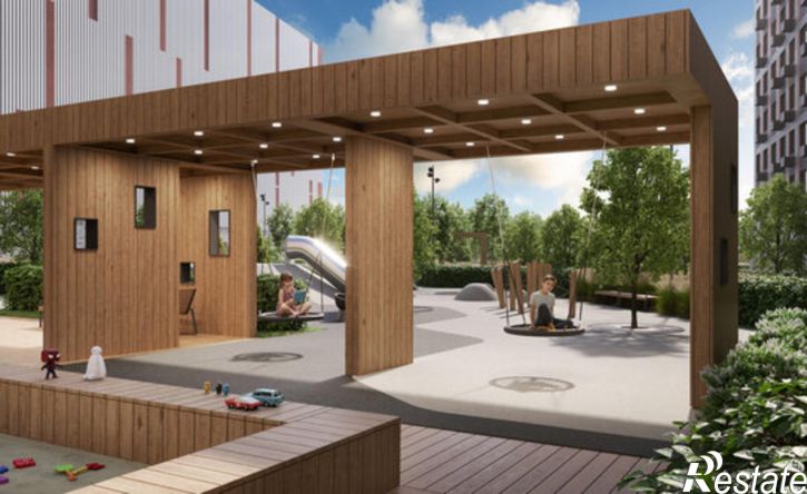 2-комн квартира в новом доме ул Краснооктябрьская, 14 3,  д. 14 3,  к. 3