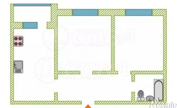 2-комн квартира ул Газовиков, 28а,  д. 28а