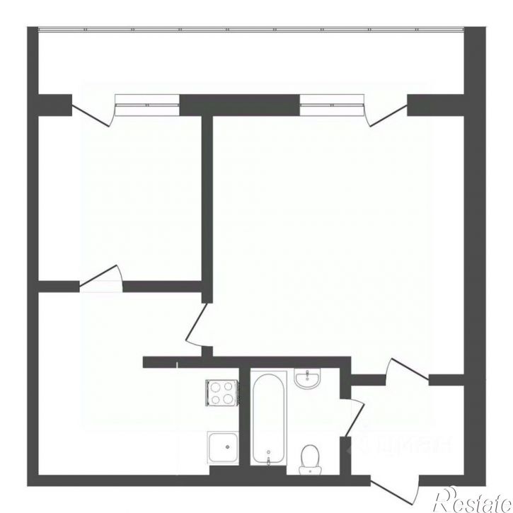2-комн квартира ул Бабарынка, 16б,  д. 16б
