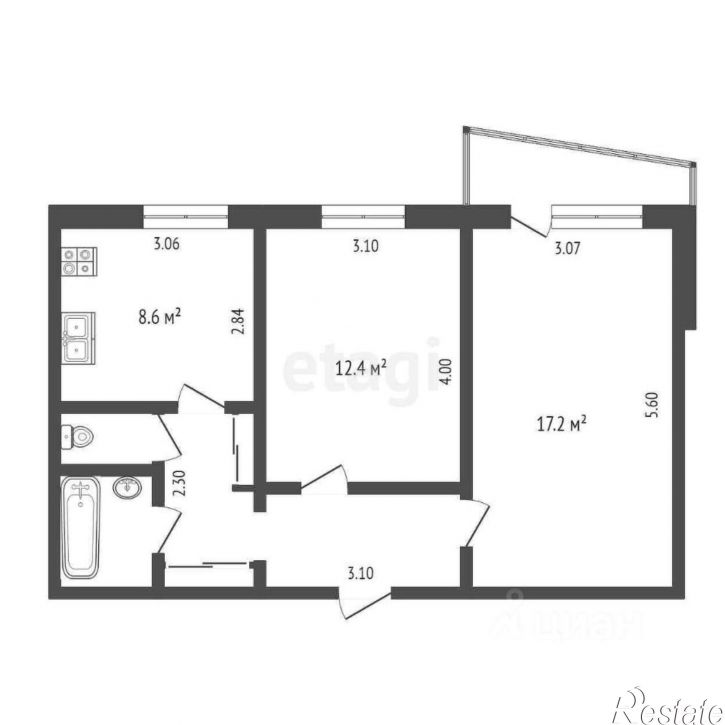 2-комн квартира ул Интернациональная, 35,  д. 35
