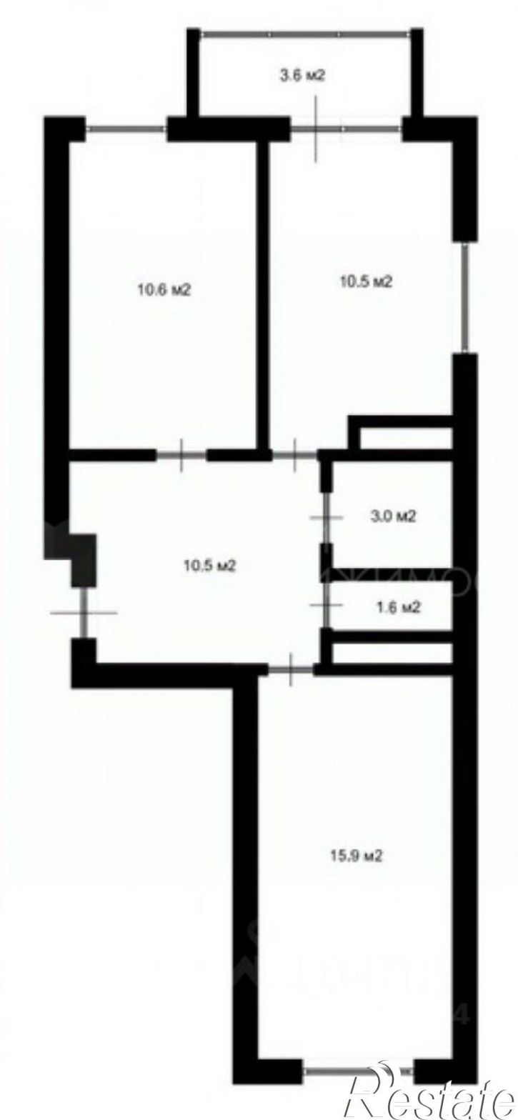 2-комн квартира ул Пермякова, 81,  д. 81