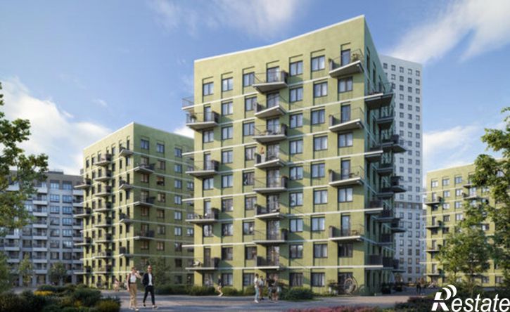 1-комн квартира в новом доме улица Владимира Абазарова, 1