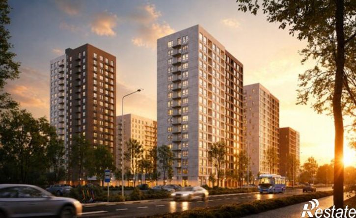 2-комн квартира в новом доме ул Бакинских Комиссаров, 3 1,  д. 3 1,  к. 1