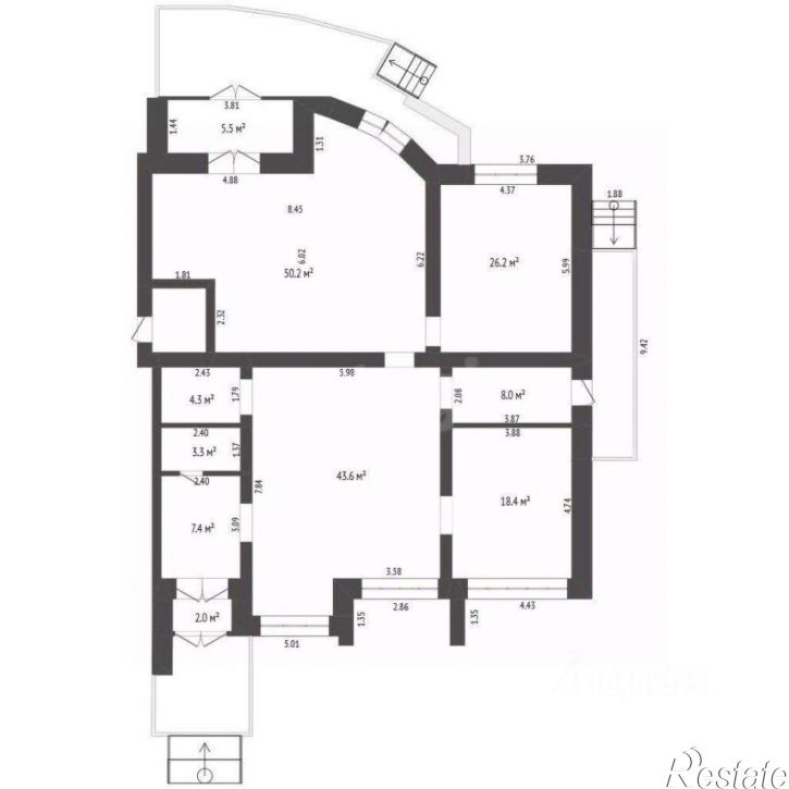 Торговое помещение ул Газовиков, 53 1,  д. 53 1,  к. 1