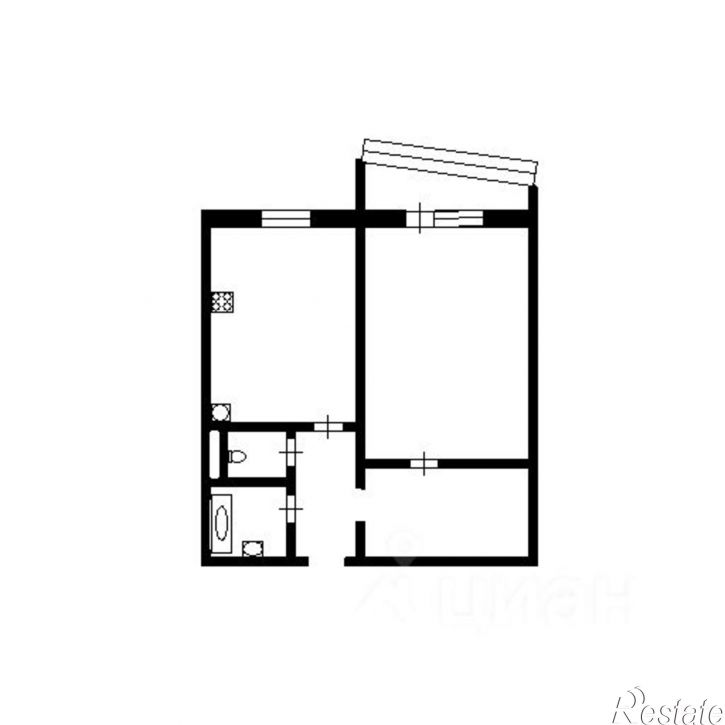 1-комн квартира ул Пермякова, 84 2,  д. 84 2,  к. 2