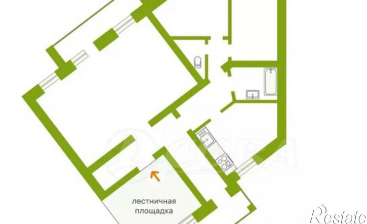 4-комн квартира ул Елизарова, 8,  д. 8