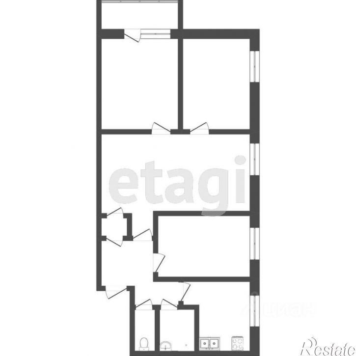 4-комн квартира ул Беляева, 21,  д. 21