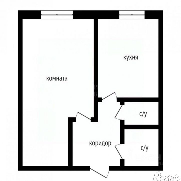 1-комн квартира ул Валерии Гнаровской, 10,  д. 10
