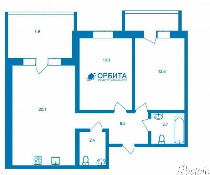 2-комн квартира ул Обдорская, 1 1,  д. 1 1,  к. 1